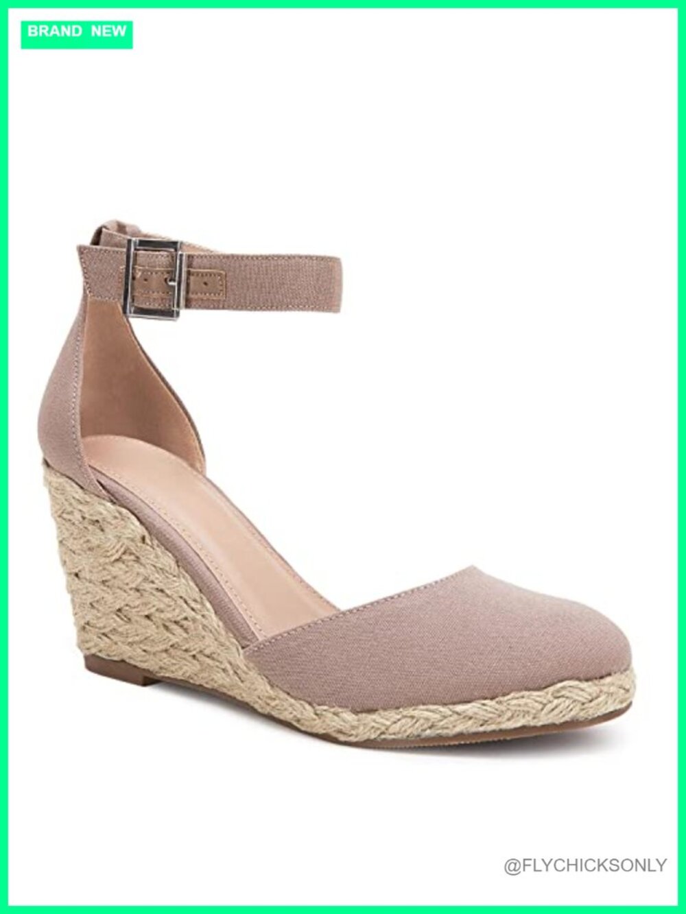 Womens Closed Toe Platform Wedge Espadrille Sandals Faux Suede Ankle Strap